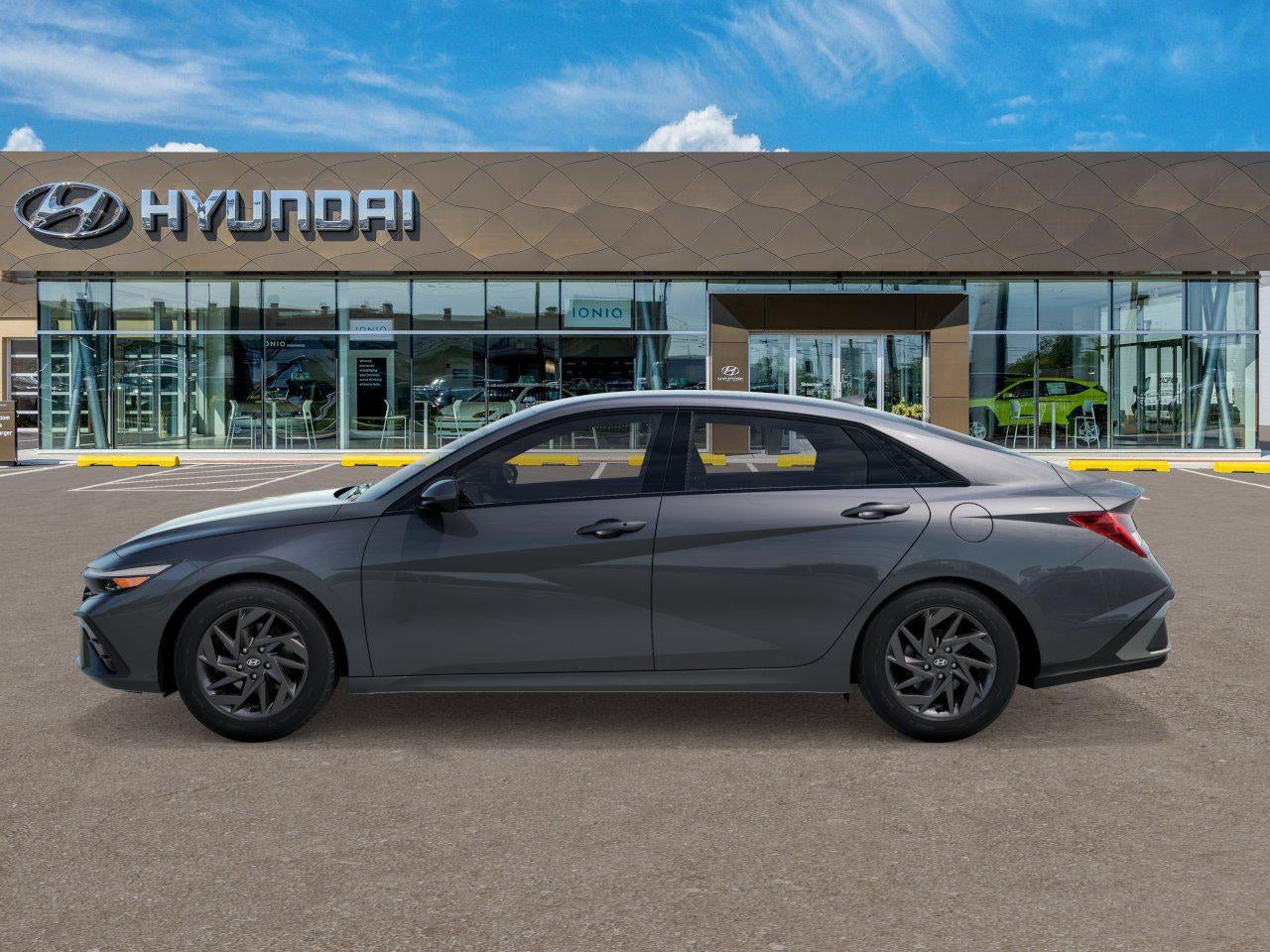 2026 Hyundai Elantra Hybrid Blue
